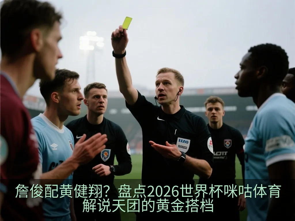 专业现代的体育赛事解说直播间与战术分析屏幕